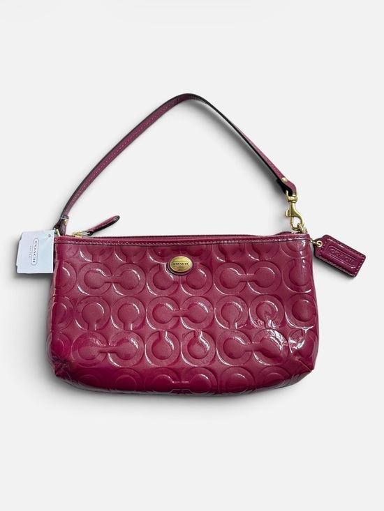 Coach Handbags - Coach - Women's Peyton Embossed Patent Signature Wristlet Clutch